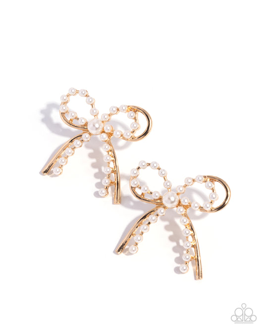 Girly Get Together - Gold earrings