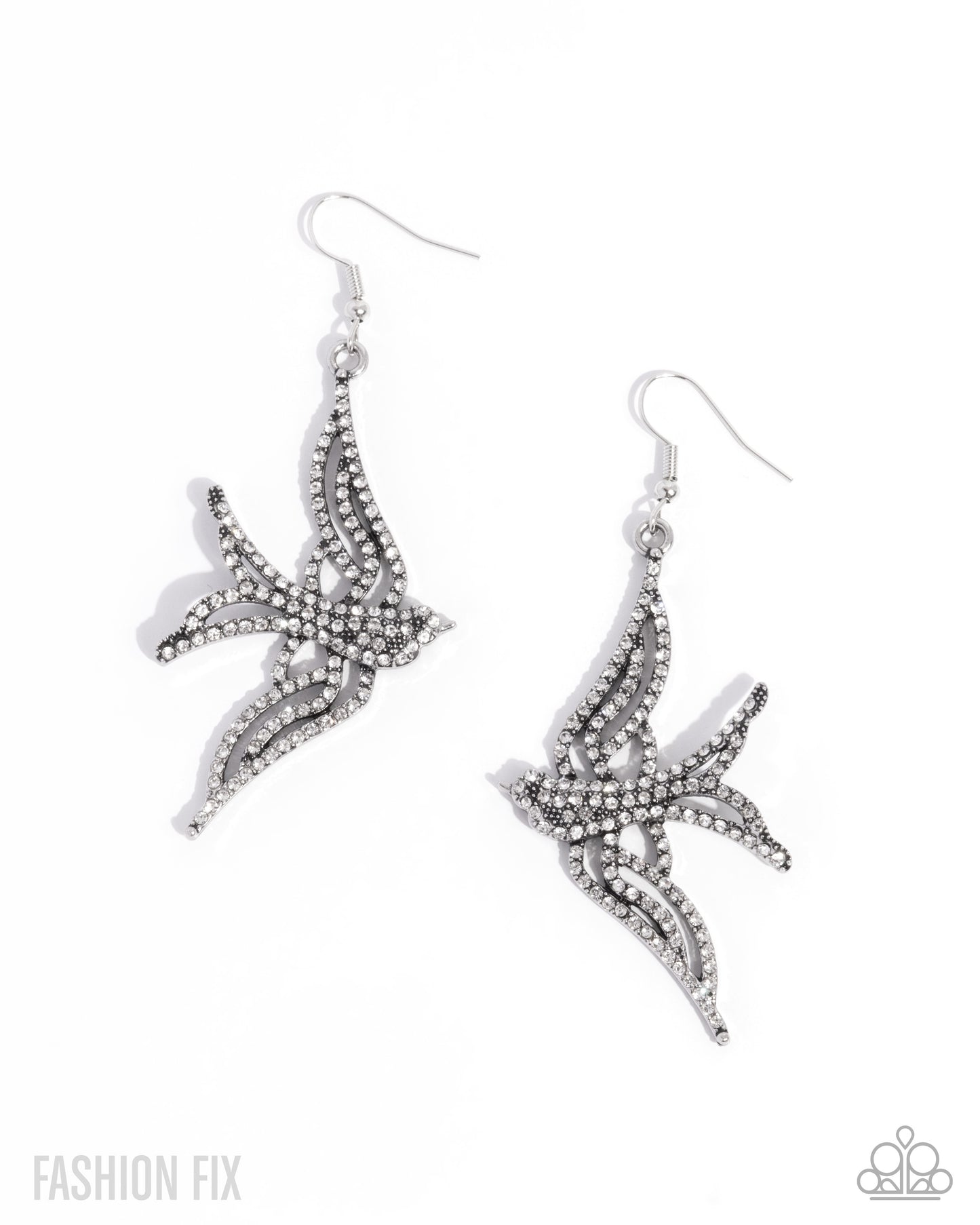 Show Me The World - White earrings