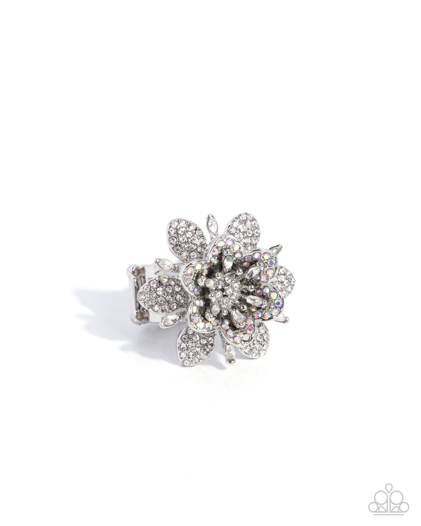 Petaled Premonition - White ring