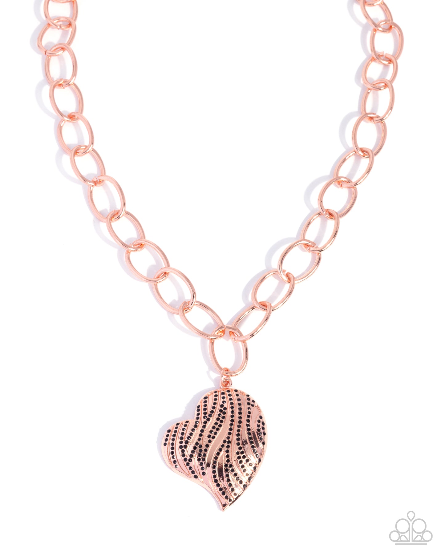 Sweet Stripes - Copper necklace -coming soon