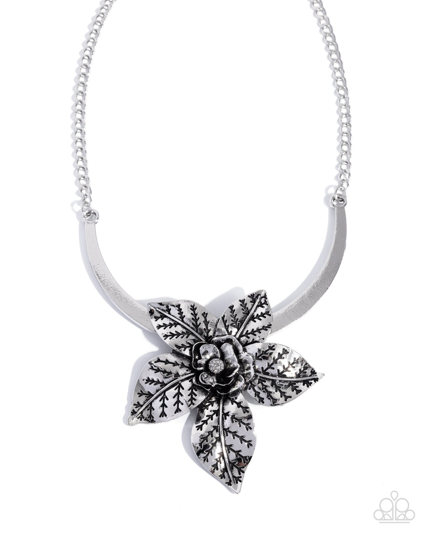 Botanical Broadcast - Silver necklace -coming soon