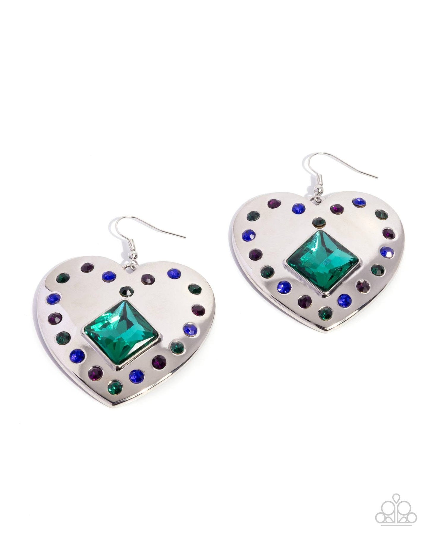 Lovely lights green earrings
