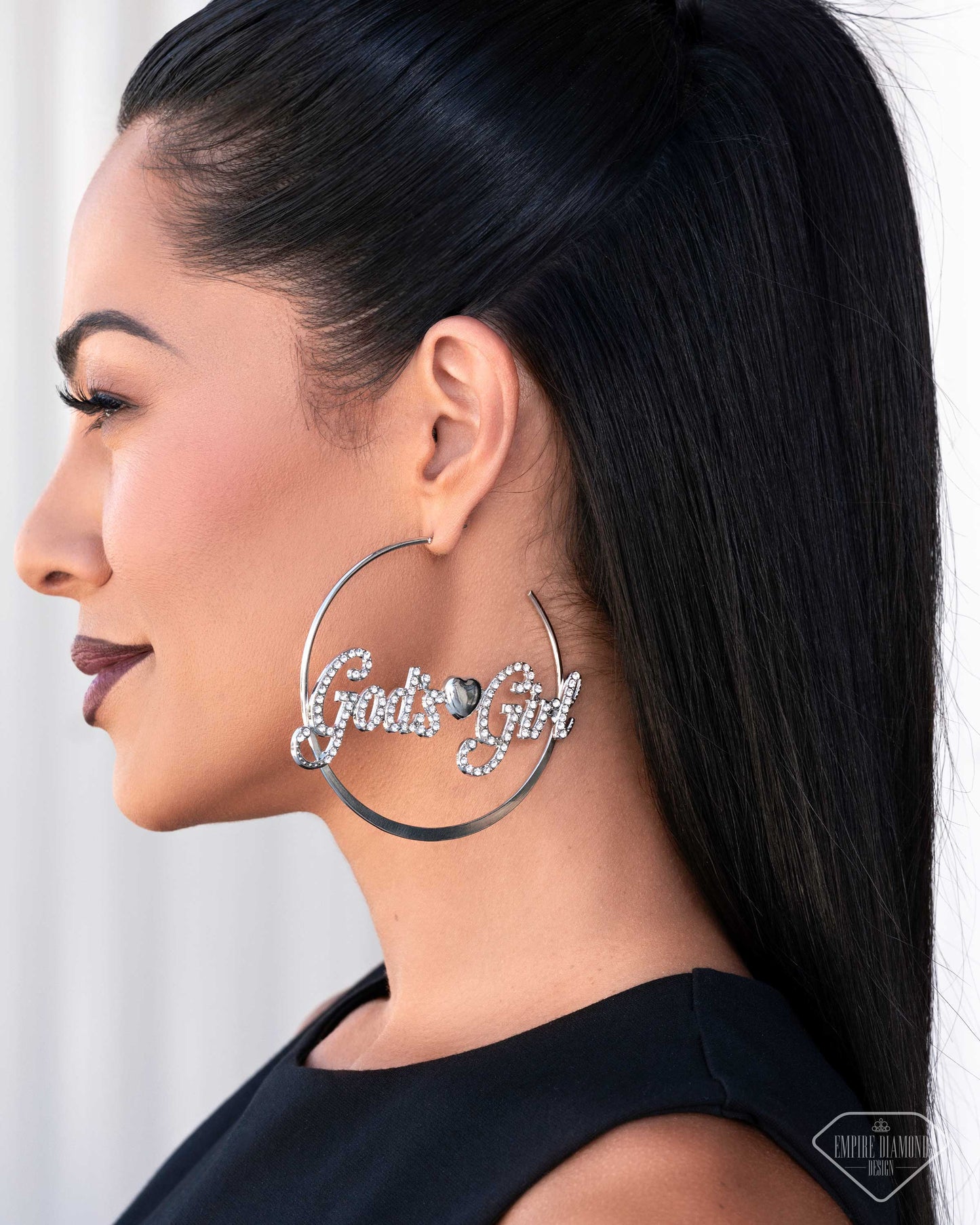 Shine with a Purpose white earrings-coming soon -MAX 4 per order