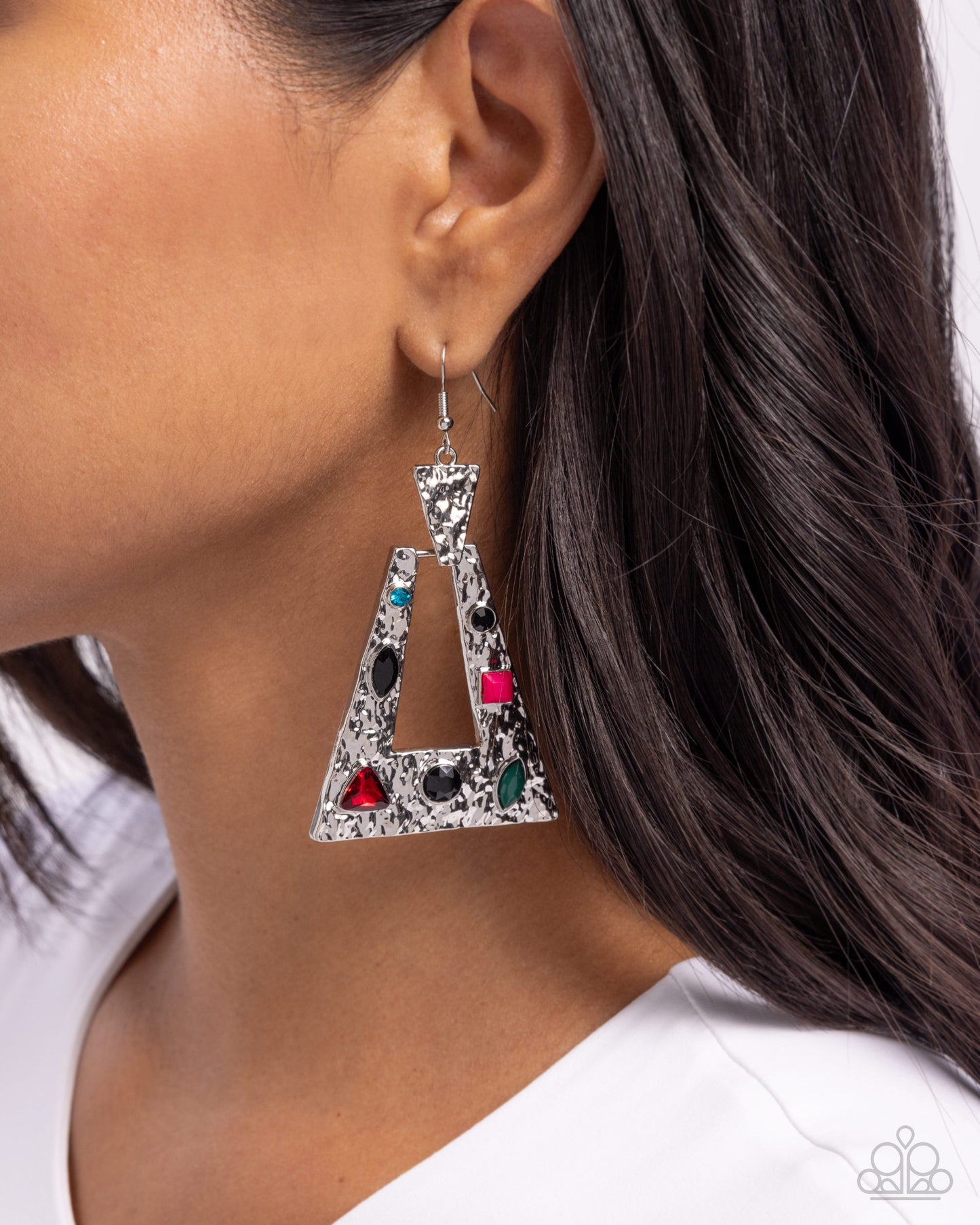 Warped Wanderer black earrings-coming soon