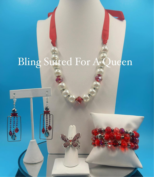 Set it up with Lola -red ribbon
