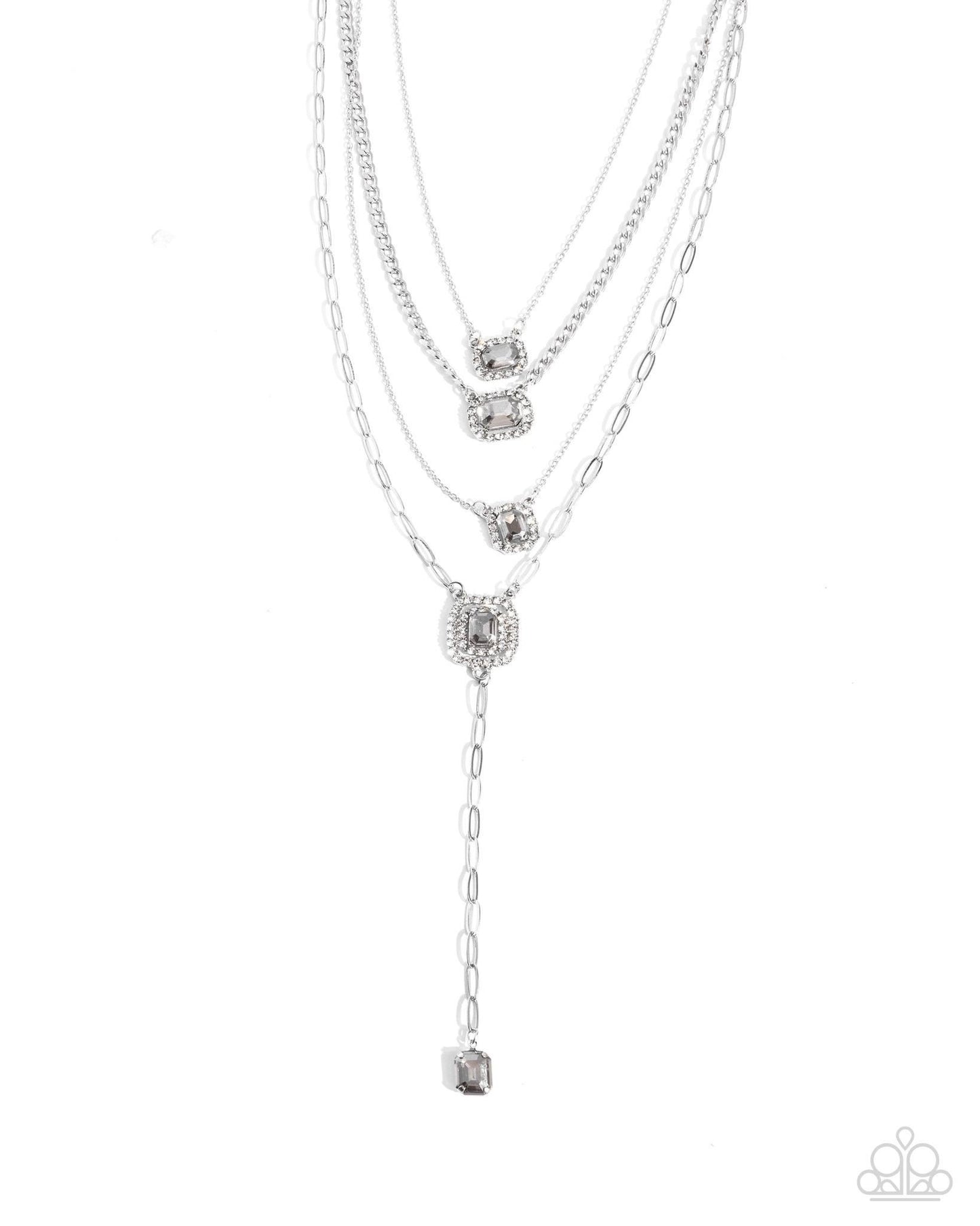 Dazzle and Stretch - Collar de plata