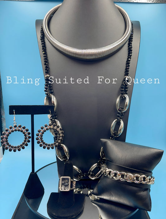 Black and silver set it up with Lola