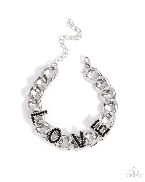 Lovely Legacy black bracelet