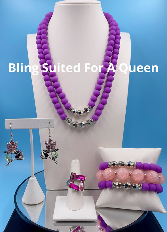 Pink/purple set it up with Lola