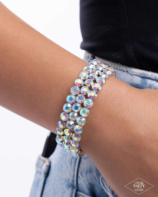 Iridescent incantation-bracelet-multi