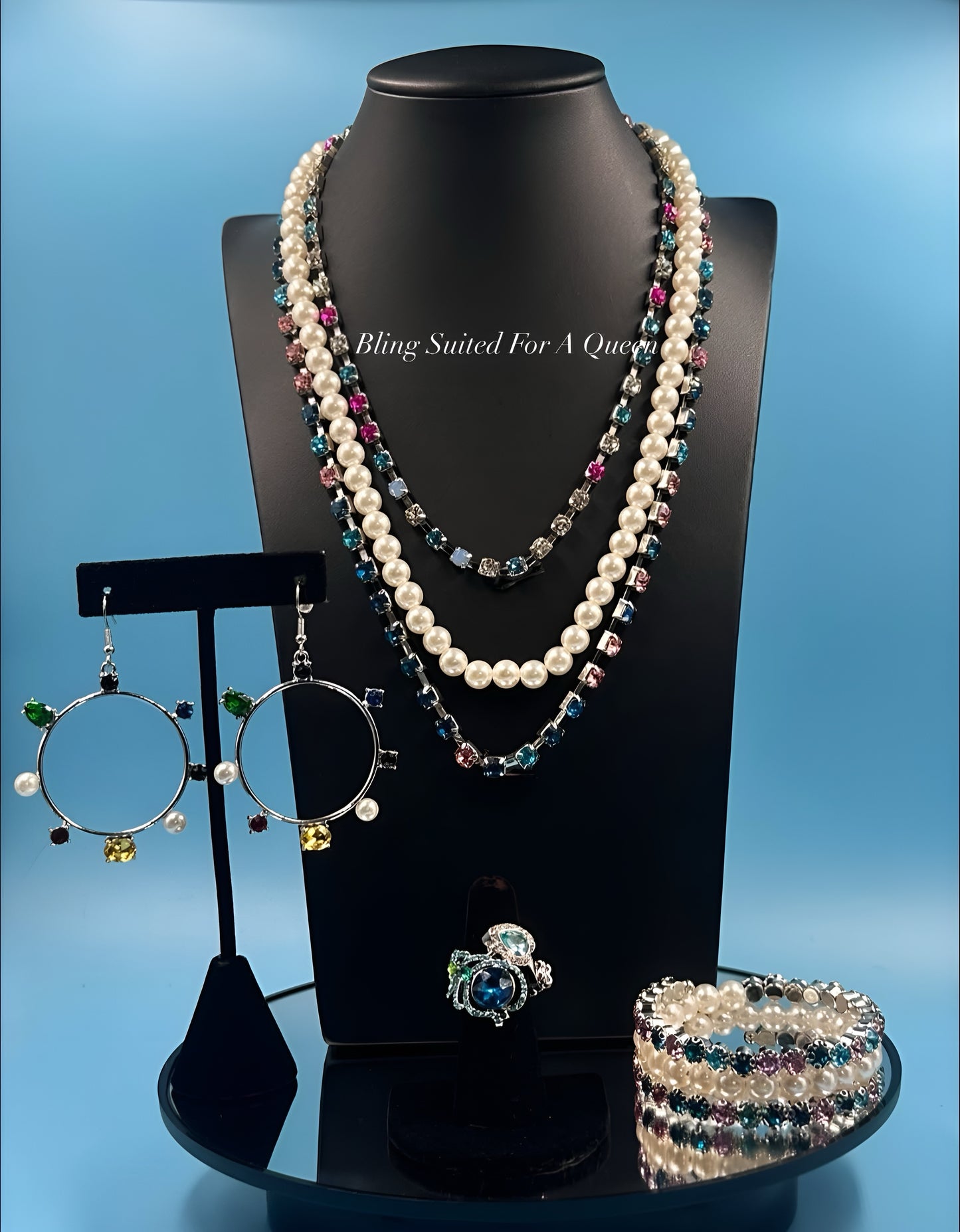 Set it up with Lola - Rainbow pearls