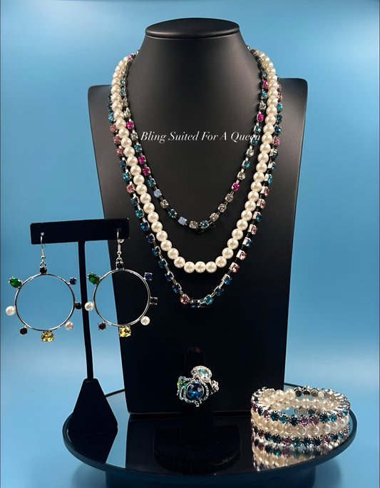 Set it up with Lola - Rainbow pearls