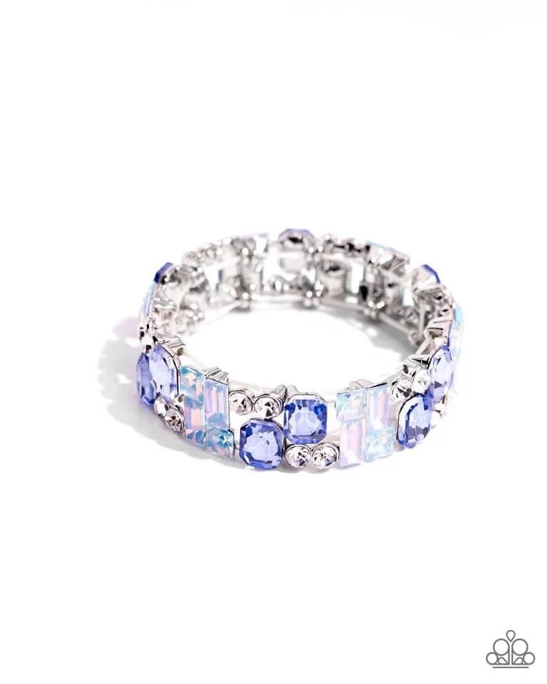 Scattered Showcase - blue bracelet-(max 2 per order)
