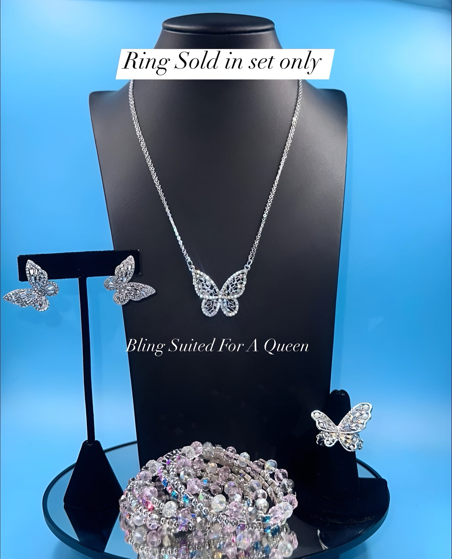 Set it up with Lola -butterflies blings