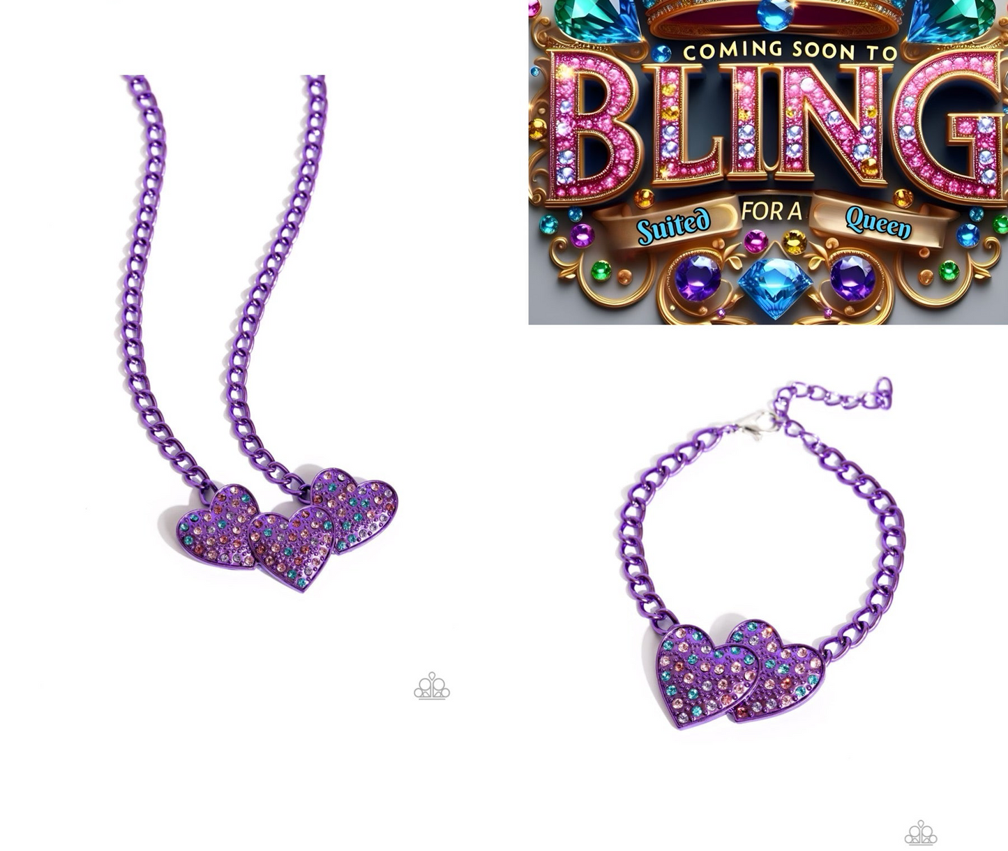 Low key love struck purple set it up with Lola