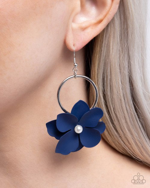 One of a Kind Charisma blue earrings