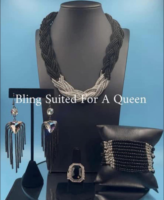 Set it up with Lola - Black and silver