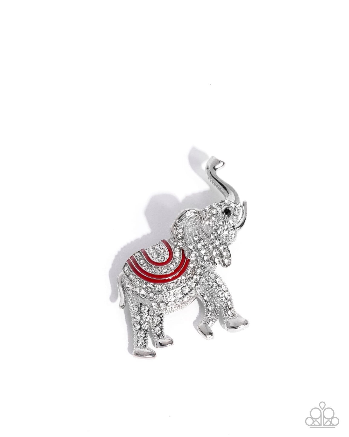 ELEPHANT EMBRACE - RED BROOCH -COMING SOON🥰 limited to TWO PER ORDER PLEASE 🙏🏾