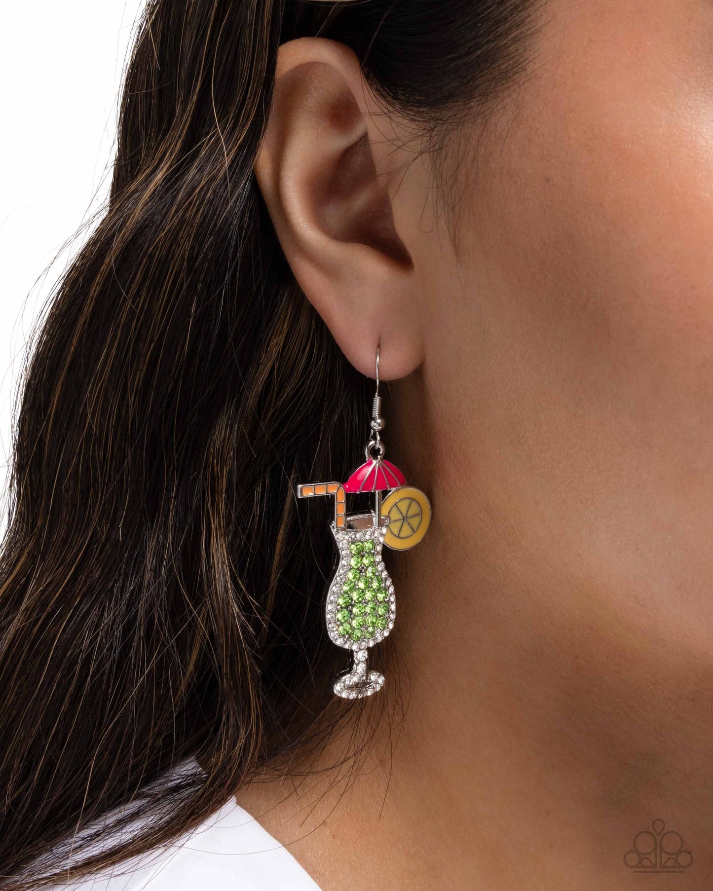 Delightful Daiquiri Green earrings