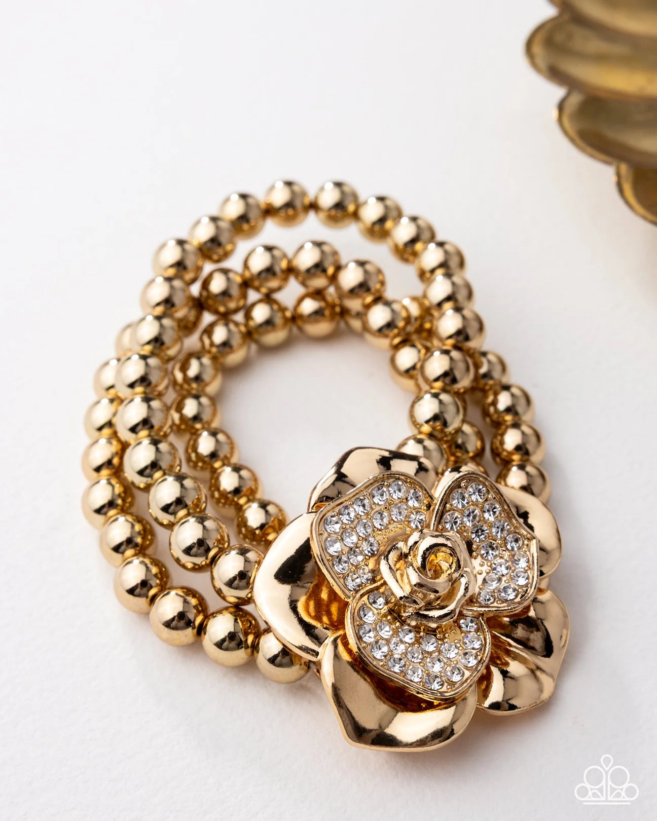 Blooming Background Bracelet gold