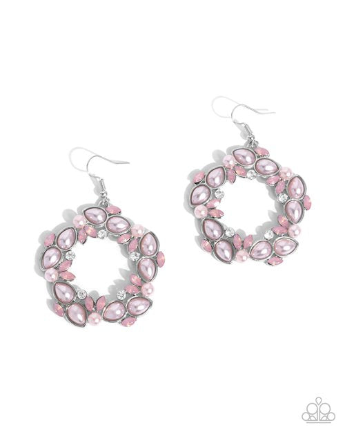 Life Could Be ABEAM pink earrings