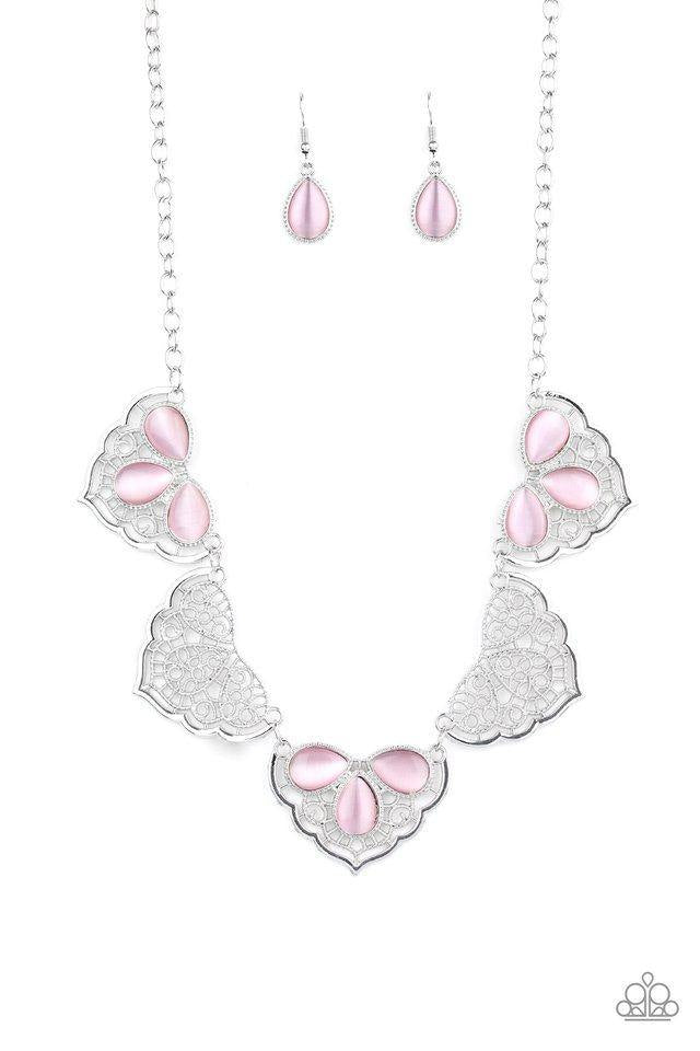 East coast Essence pink necklace