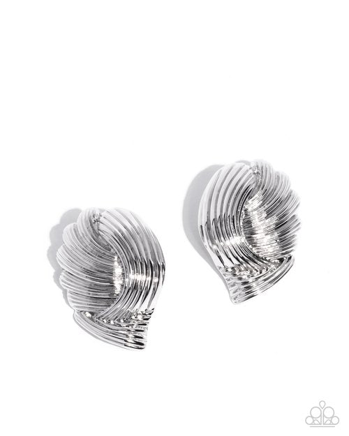 Carnivale Confidence silver earrings