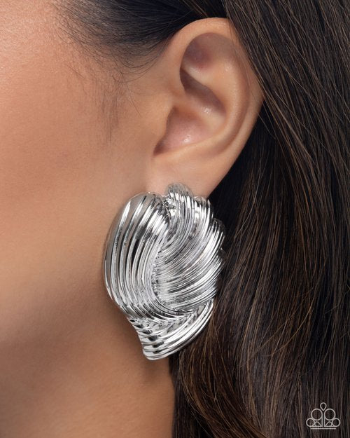Carnivale Confidence silver earrings