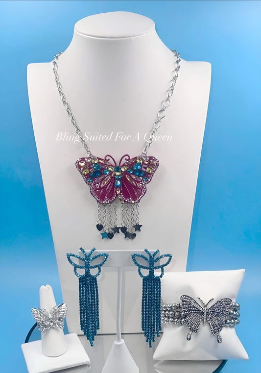 Set it up with Lola- plenty of butterflies