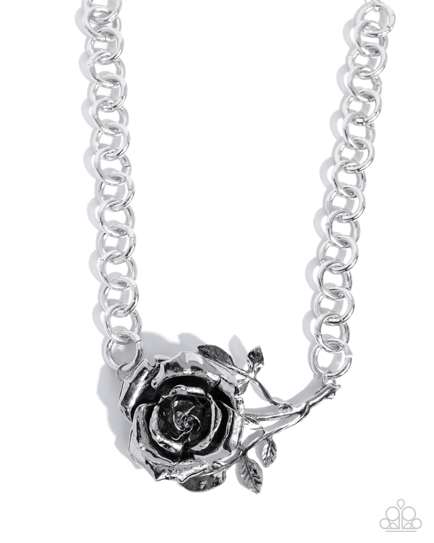 Whimsical Appearance - silver necklace