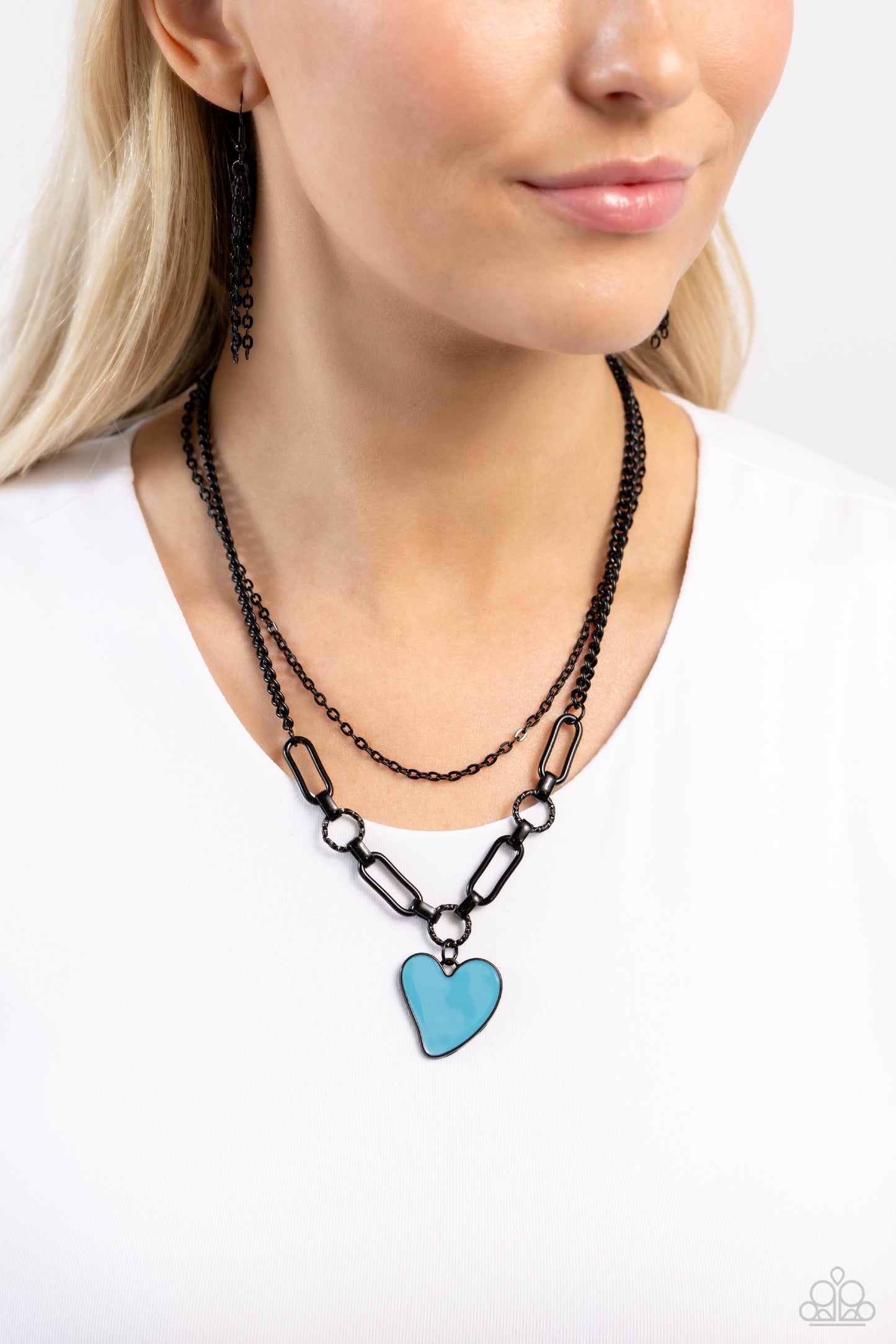 Collar azul Carefree Confidence