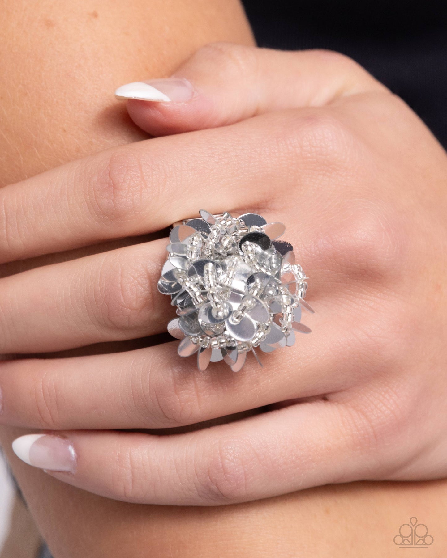 Dynamic Disco - Silver ring