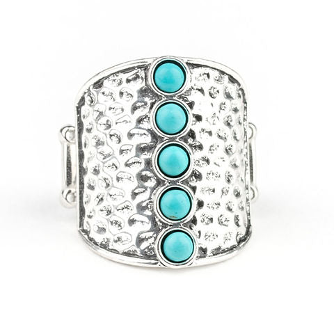 Una línea en el anillo azul de ARENISCA