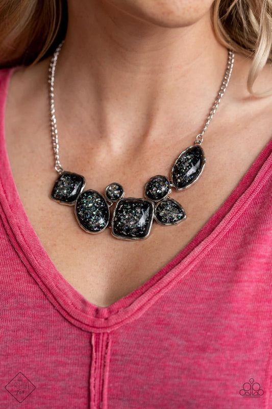 "So Jelly"  Black Necklace