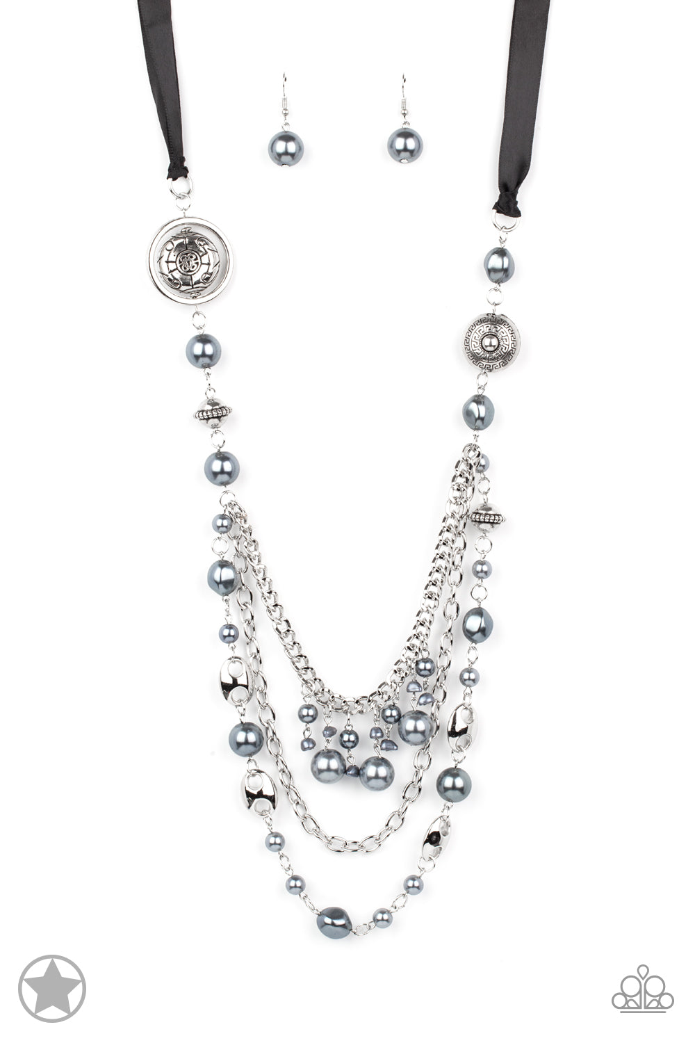 All The Trimmings - Black necklace Blockbuster