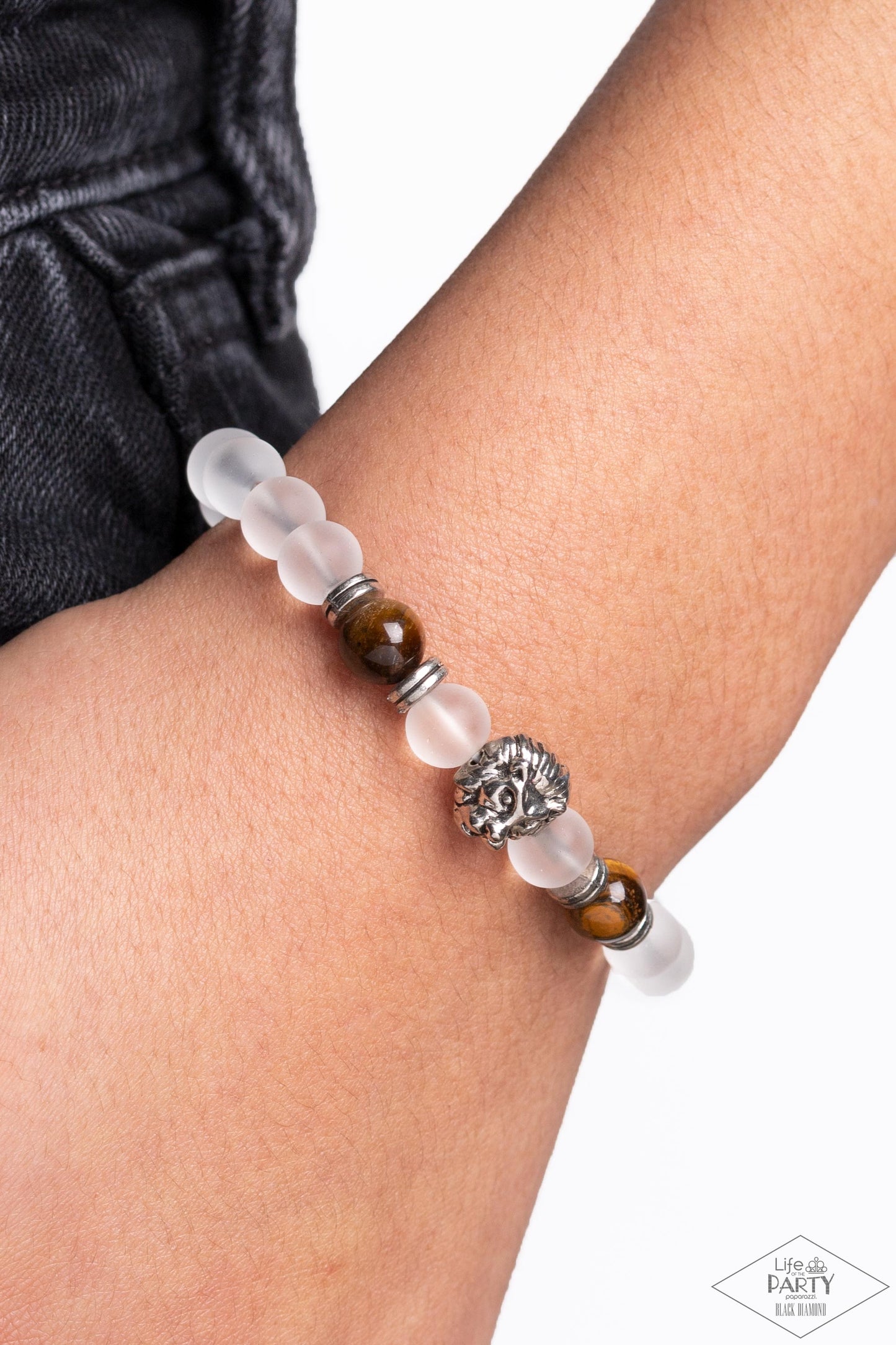 The Lions Share - Brown bracelet