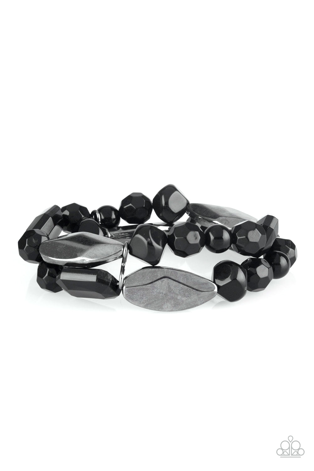 Rockin Rock Candy - Pulsera negra - Vintage