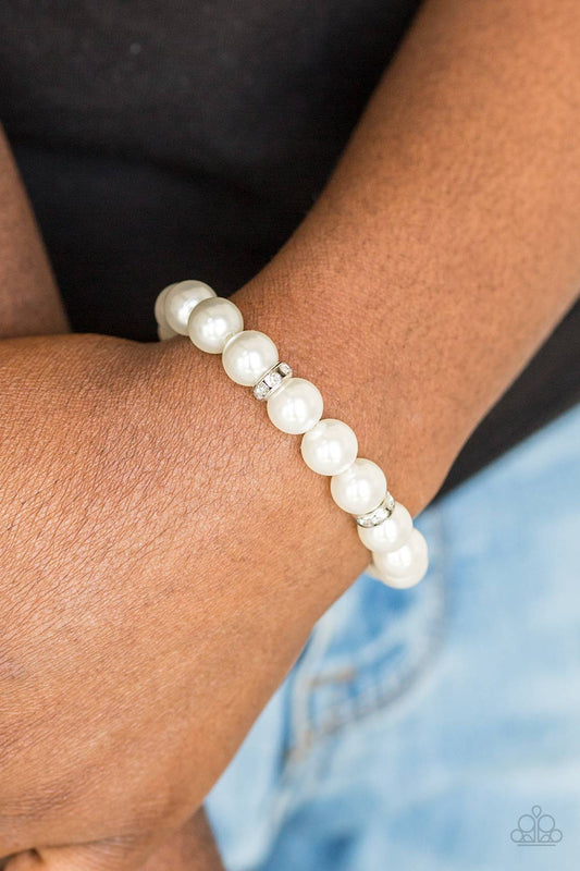 Pulsera blanca Exquisitely Elite