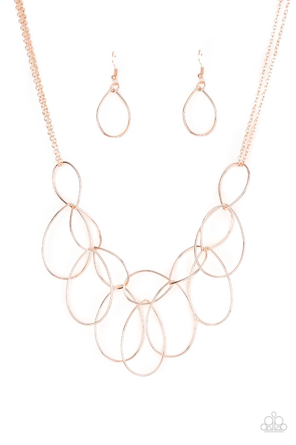 Top-TEAR Fashion - Rose Gold necklace