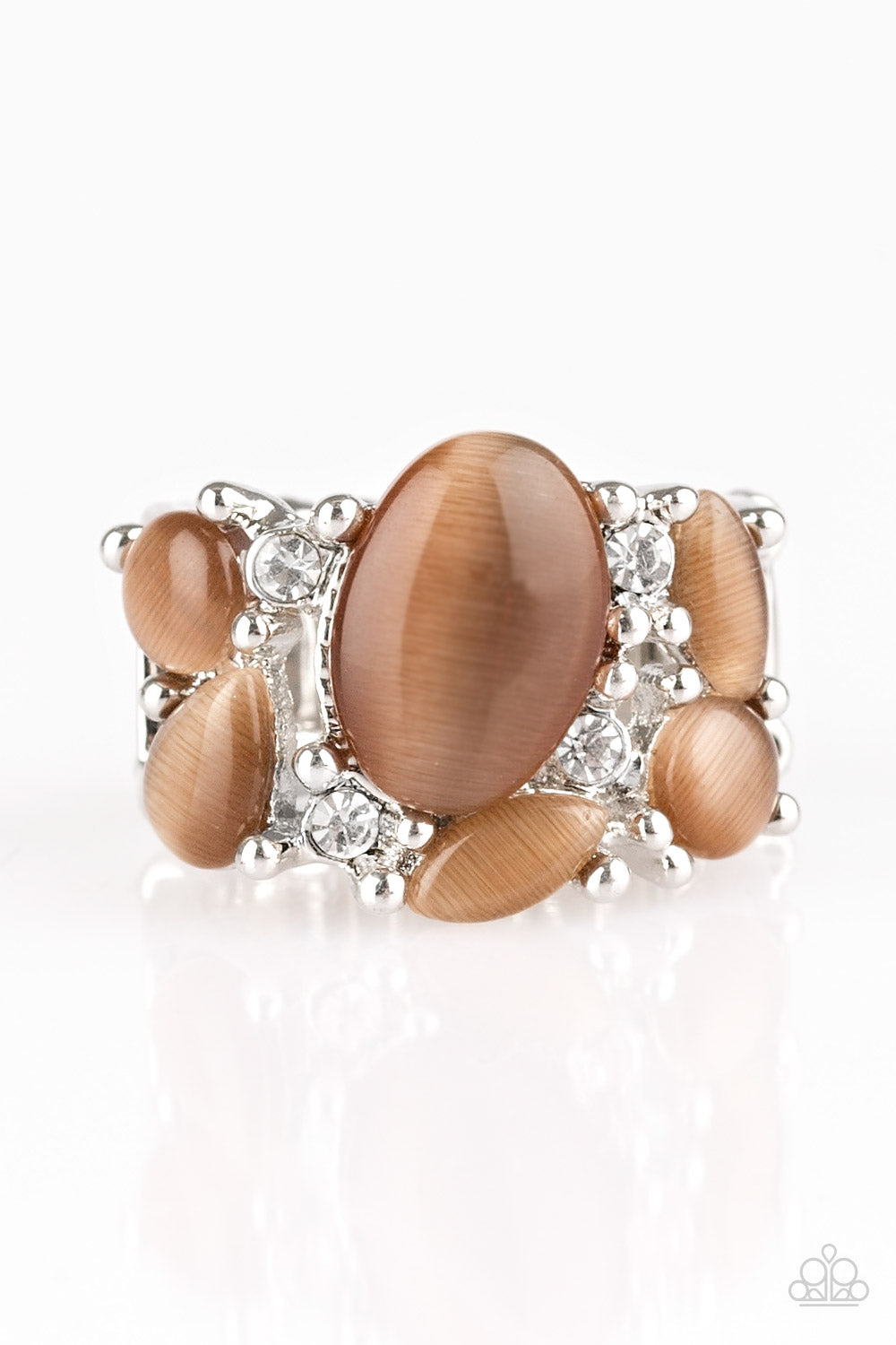 Modern Moonwalk - Brown ring