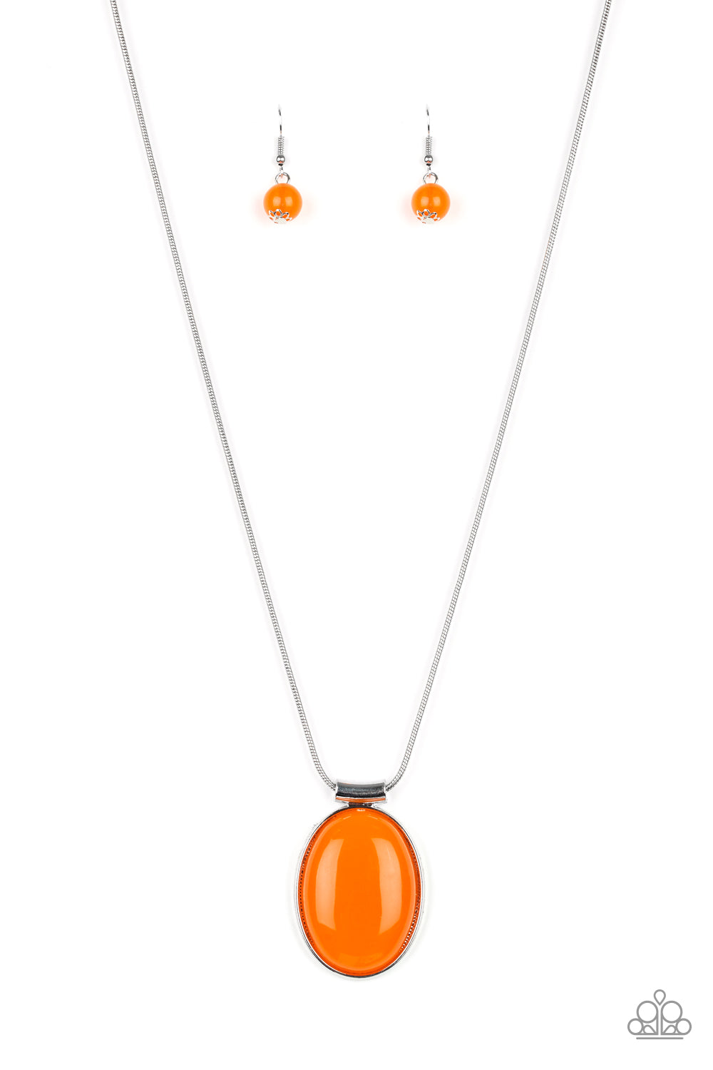 Rising Stardom - Orange necklace -Vintage