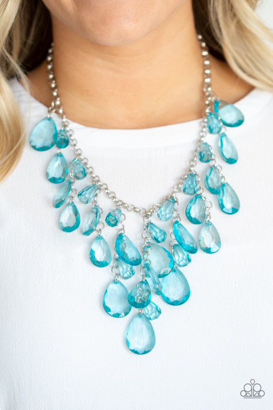 Irresistible Iridescence - Blue necklace