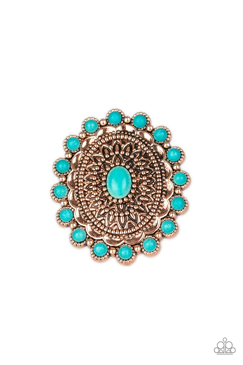 Mesa Mandala - Anillo de cobre - Vintage