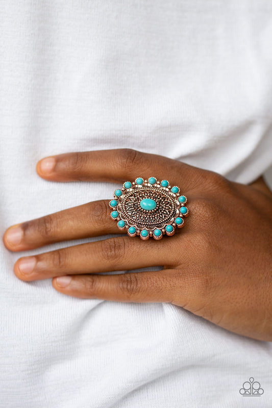 Mesa Mandala - Anillo de cobre - Vintage