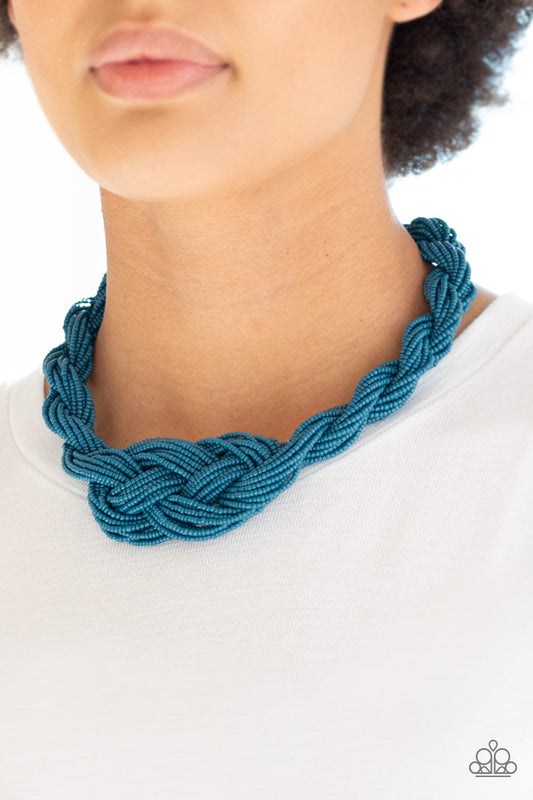 A Standing Ovation - Blue necklace