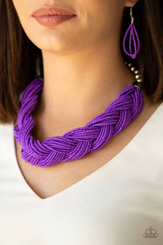 The Great Outback - Purple necklace