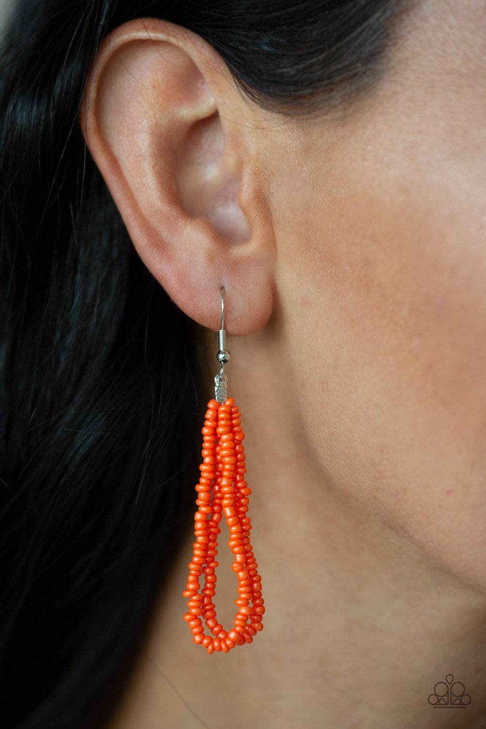 Congo Colada - Orange necklace