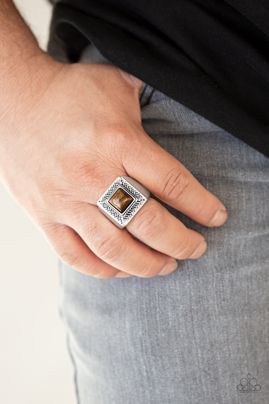 The Wrangler - Brown ring