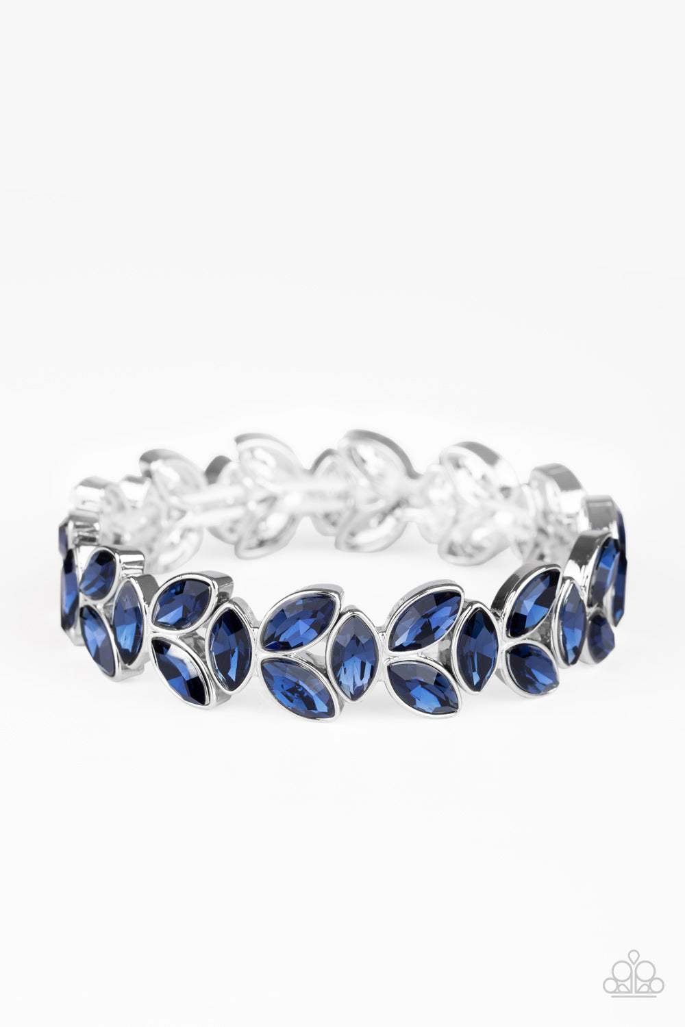 Jardines dorados - Pulsera azul