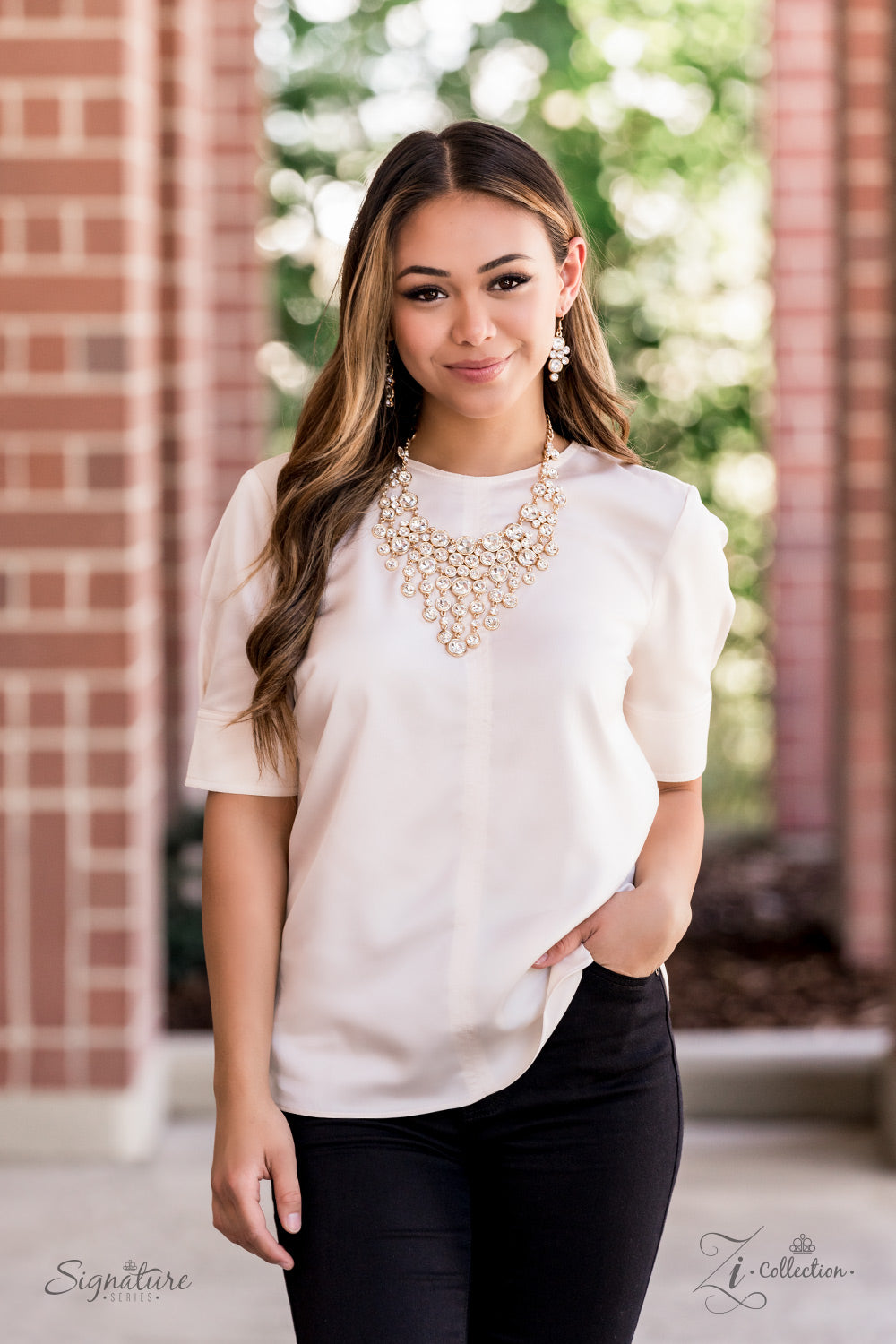 The Rosa necklace Zi collection